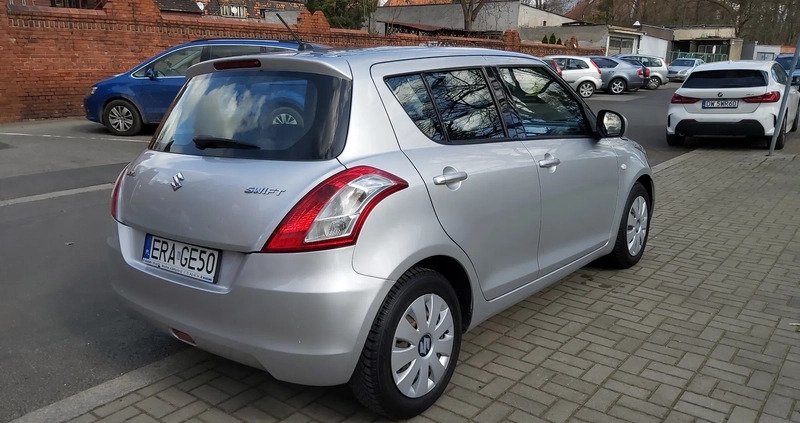 Suzuki Swift cena 19900 przebieg: 205000, rok produkcji 2012 z Wrocław małe 46